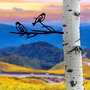 Aberto Design Bird On The Branch 08 - Negro